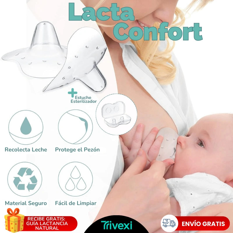 LactaConfort™: Escudo de Silicona Ultra-Sensible