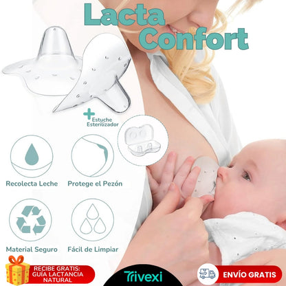 LactaConfort™: Escudo de Silicona Ultra-Sensible