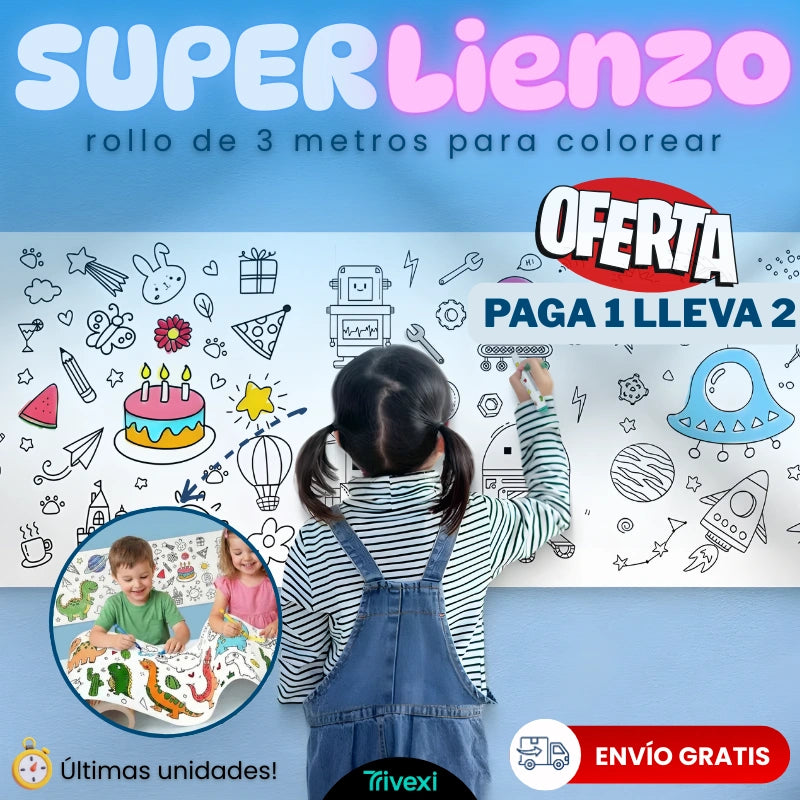 SuperLienzo™: El Papel Adhesivo Infinito