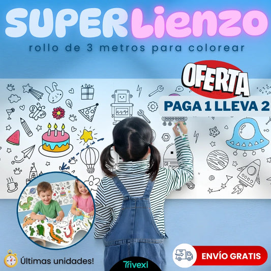 SuperLienzo™: El Papel Adhesivo Infinito
