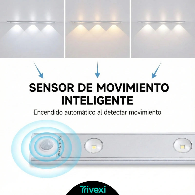 LedSense™ Pro: Barra de Iluminación Automática de 40cm.