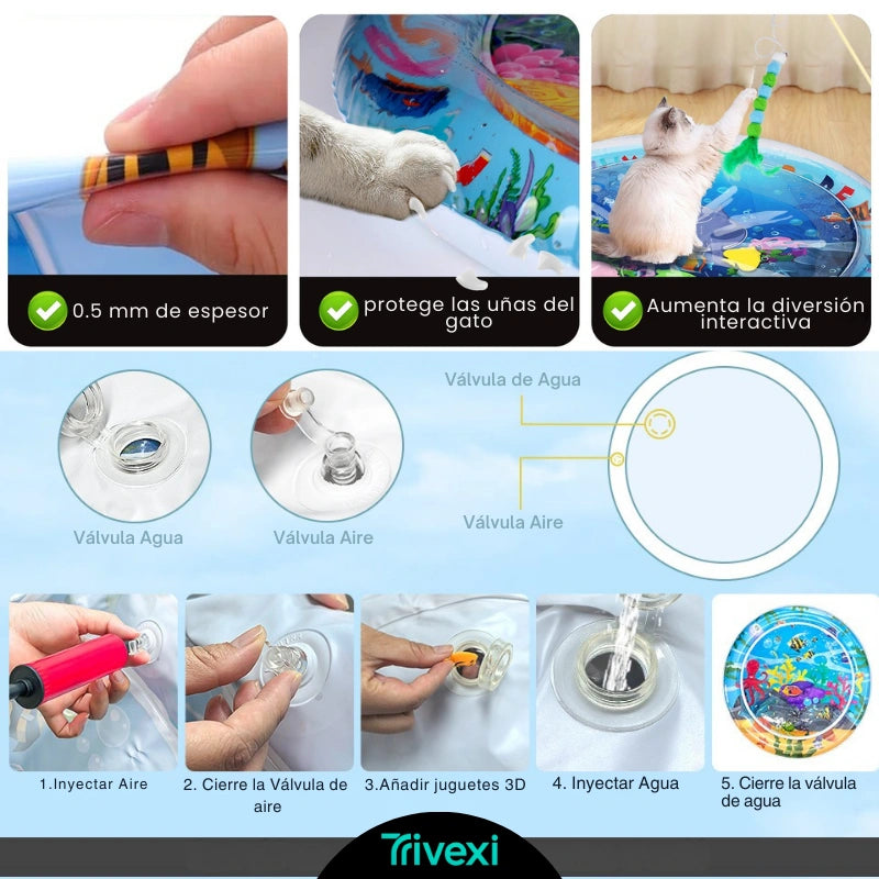 AquaPaws™ Sensorial: El Océano en Casa